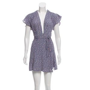 Reformation Mini Wrap Dress